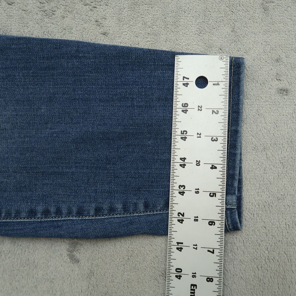 Lucky Brand Jeans Women's Size 14 Mid-Rise Lolita Crop Denim Pants 25" Inseam - Picture 5 of 16